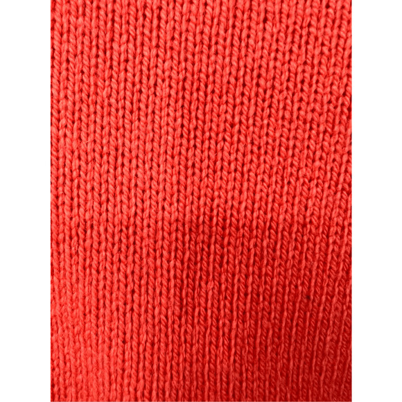 Calypso St. Barths Sweater  Knit Crewneck 100% Cashmere Pullover Coral Small - Picture 4 of 5